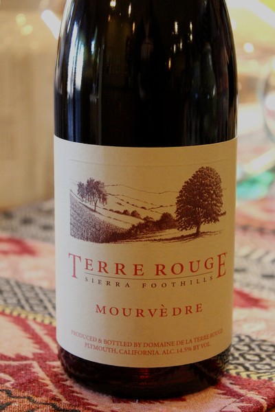 2016 TERRE ROUGE Mourvèdre, Sierra Foothills 1